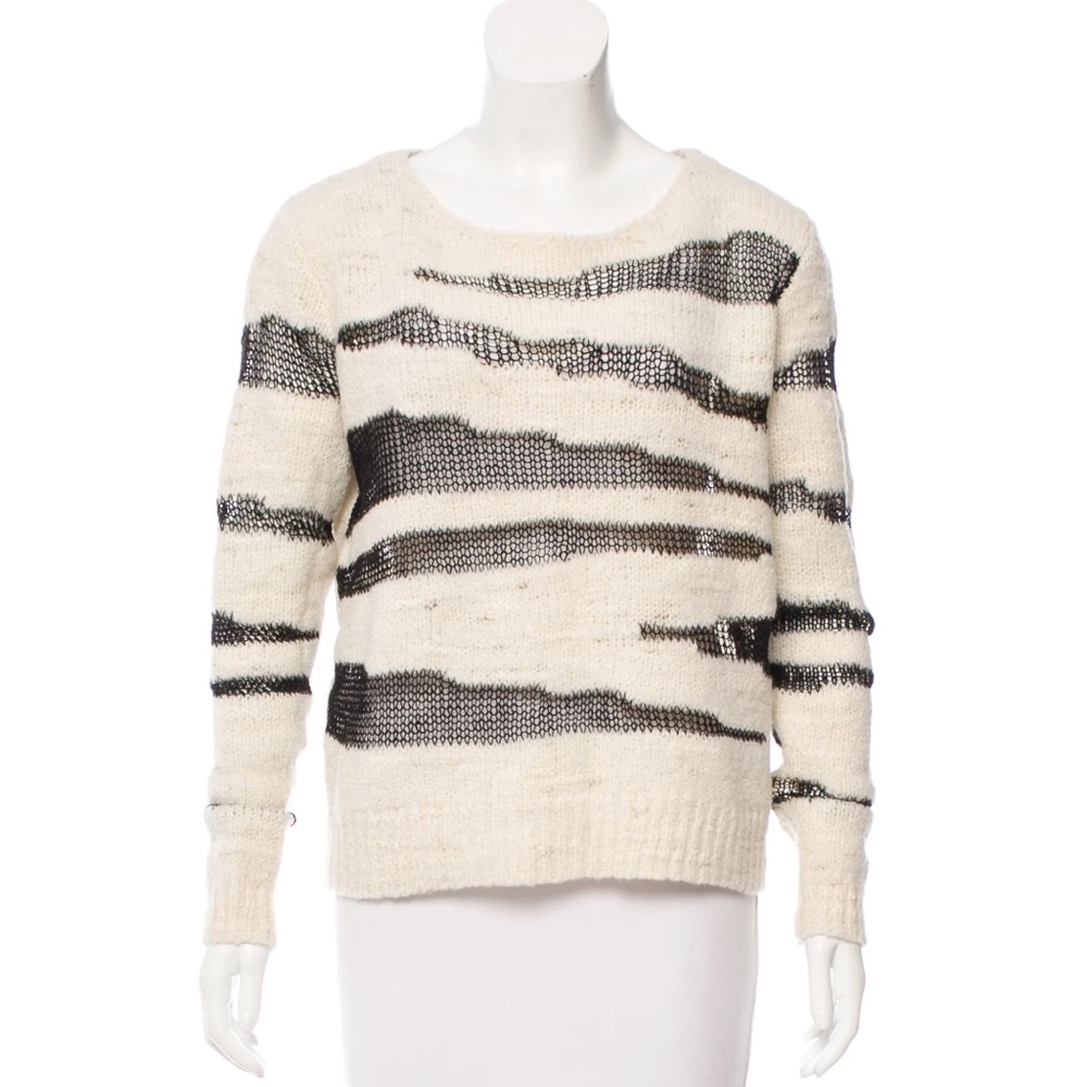 Alice + Olivia open weave sweater